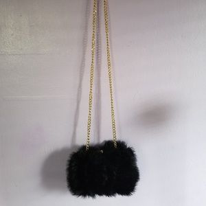 Womens Fur Purse